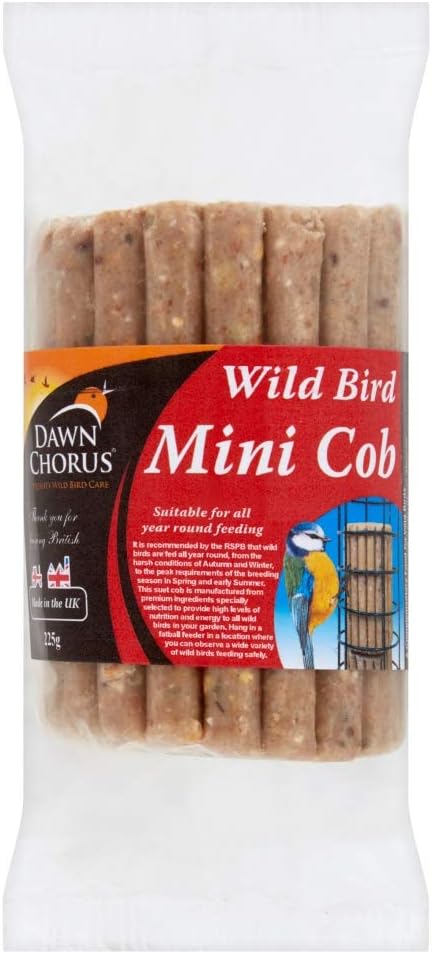 Dawn Chorus Wild Bird Mini Cob, 225 g x 60 Per Bulk Pack