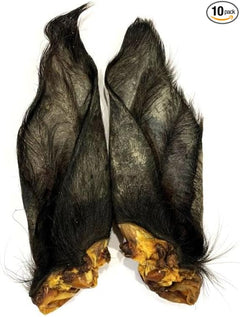 Large Hairy Cows Ears For Dogs
