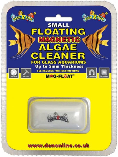 Fish R Fun Floating Magnet Algae Cleaner for Aquariums upto 5 mm Thick