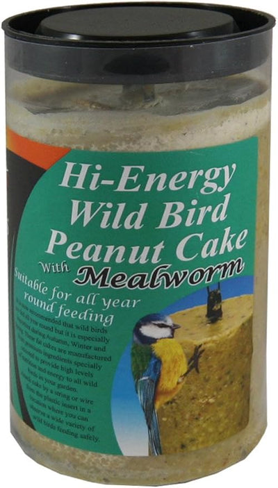 Dawn Chorus Mealworm Peanut Suet Cake 420g For Wild Birds (12 pack)