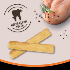 ROSEWOOD 4 CHICKEN CHEWY STICKS LOW FAT HIGH PROTEIN GRAIN FREE GLUTEN FREE 100g