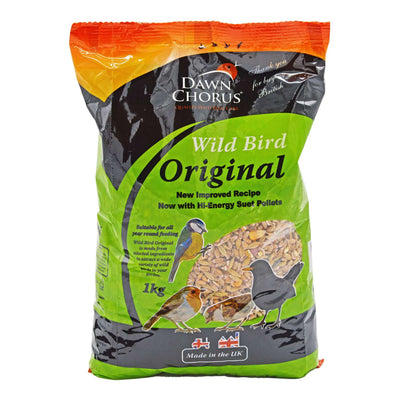 Dawn Chorus Wild Bird Original With Added Suet Pellets 1.25kg bag