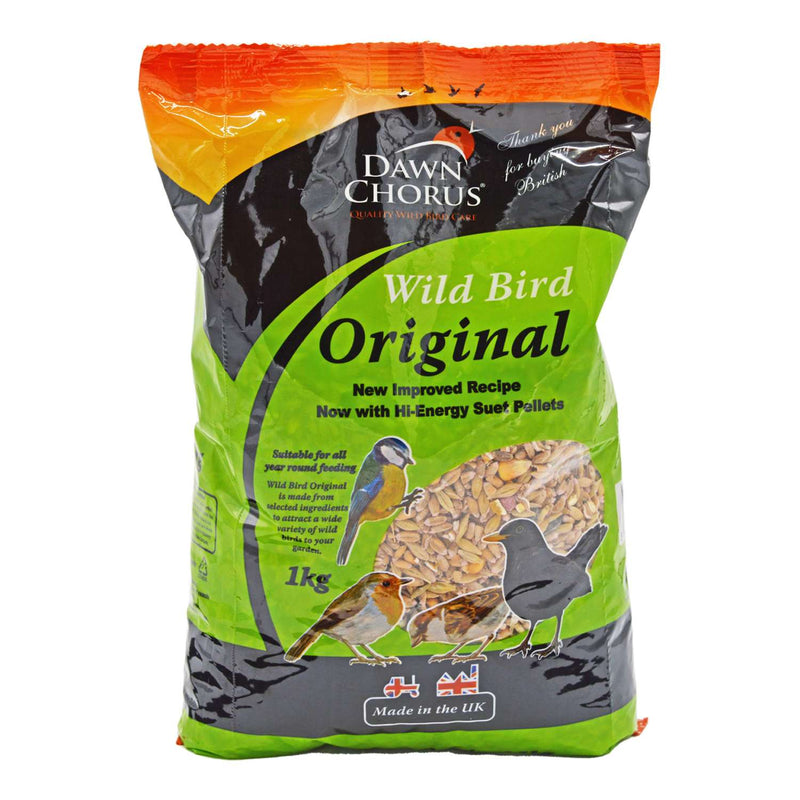 Dawn Chorus Wild Bird Original With Added Suet Pellets 1.25kg bag
