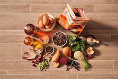 Forthglade Dry Dog Food, Cold Pressed, (2kg Resealable Bag), Turkey with Vegetables, Hypoallergenic Dog Food, Grain Free Complete Meal, Natural Senior, Adult and Puppy Dry Dog Food