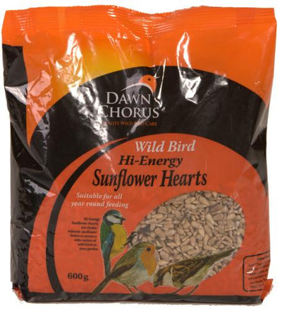 Dawn Chorus Sunflower Hearts For Birds 750g Bag