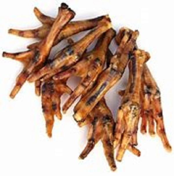 Dried Chicken Feet Natural Dog Treat For Dogs