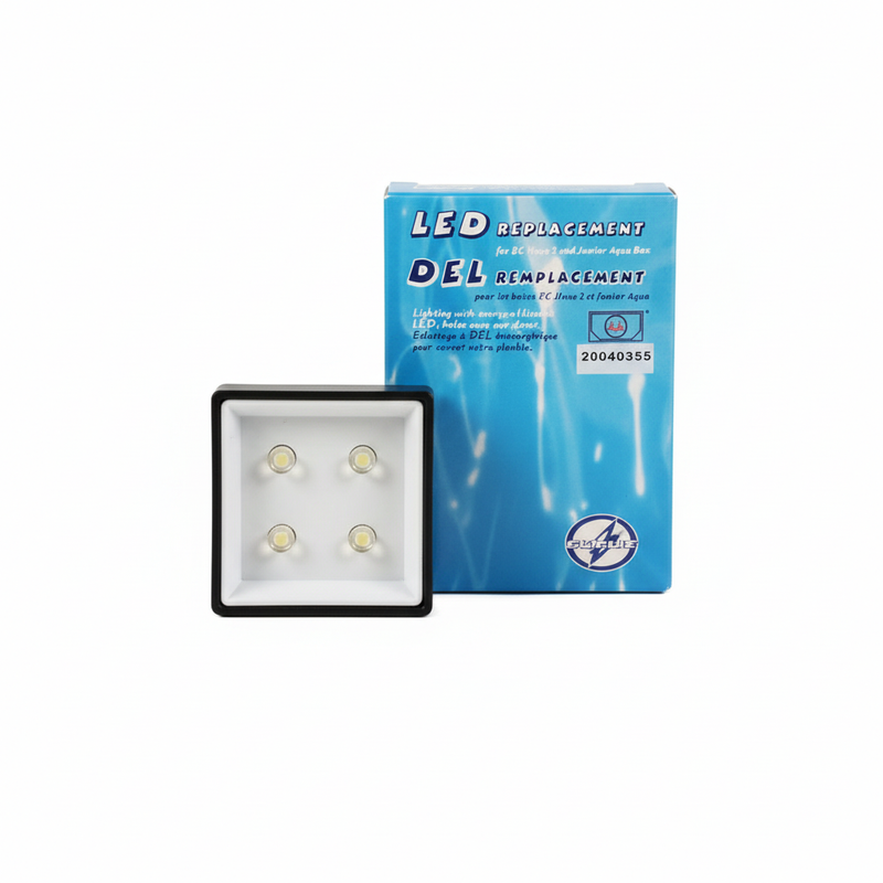 AA Fish R Fun Aquarium LED lamp with its blue packaging on white background