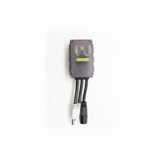 Green Killing Machine GKM9W DC version replacement control box with white plugs on white background