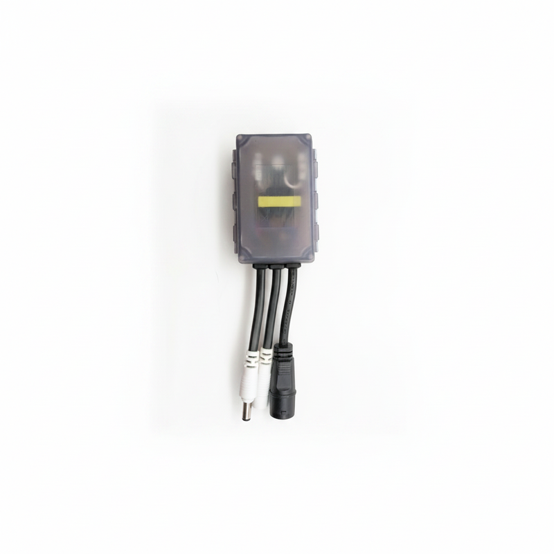 Green Killing Machine GKM9W DC version replacement control box with white plugs on white background